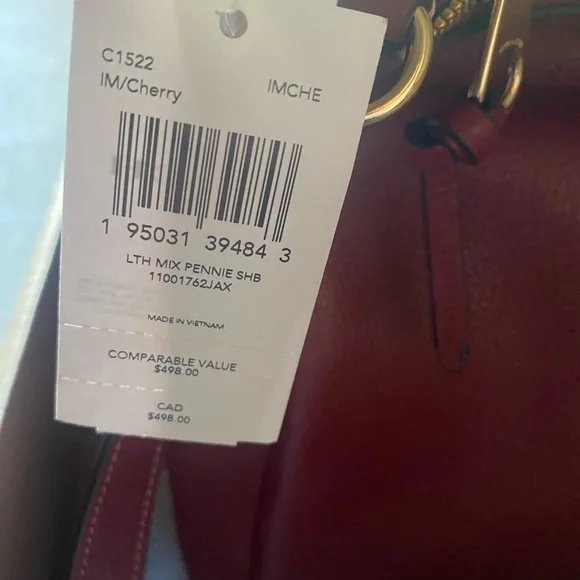 Coach Leather Bag